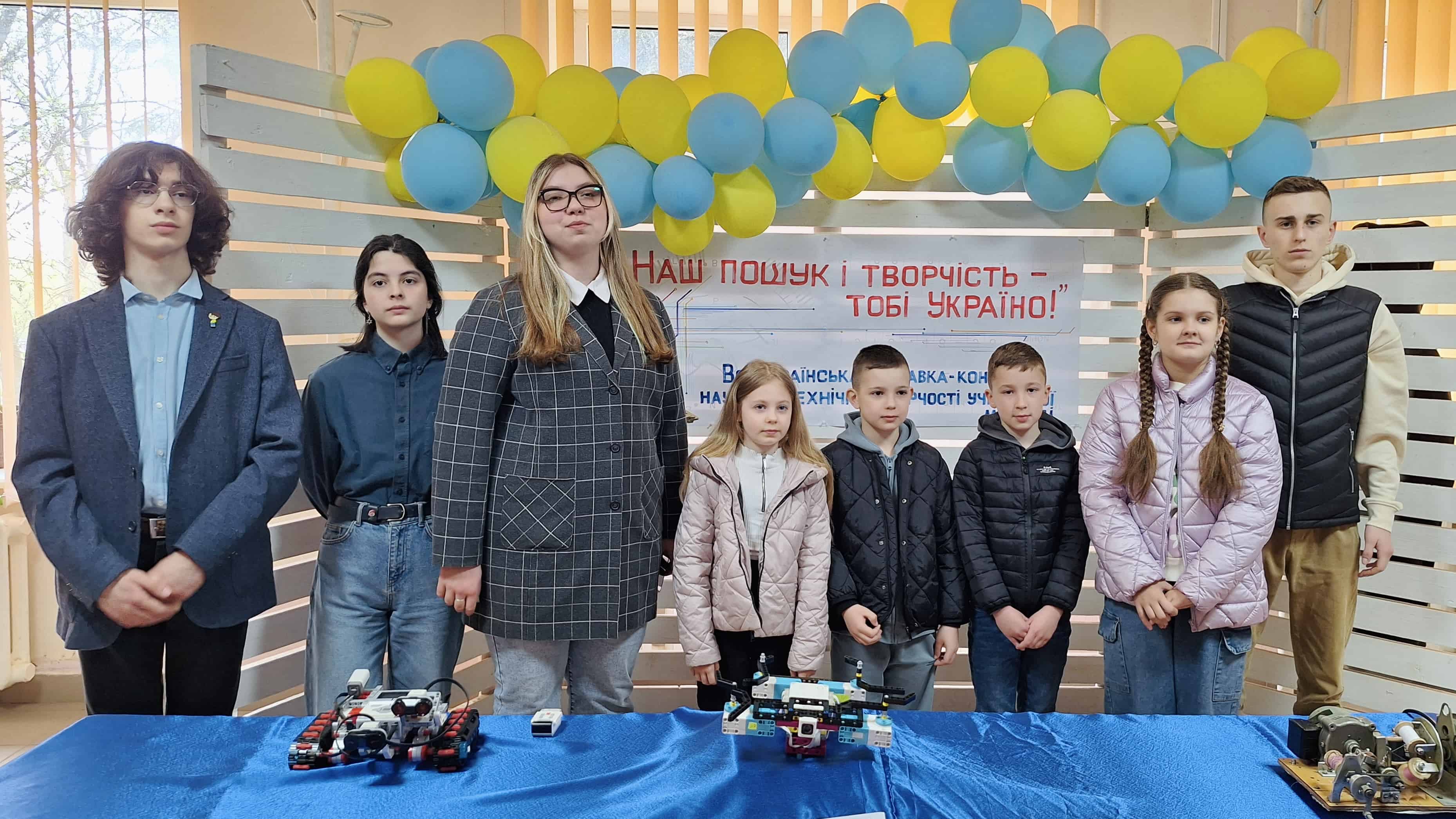 Відбувся міський етап Всеукраїнської виставки-конкурсу науково-технічної творчості учнівської молоді «Наш пошук і творчість - тобі, Україно!»