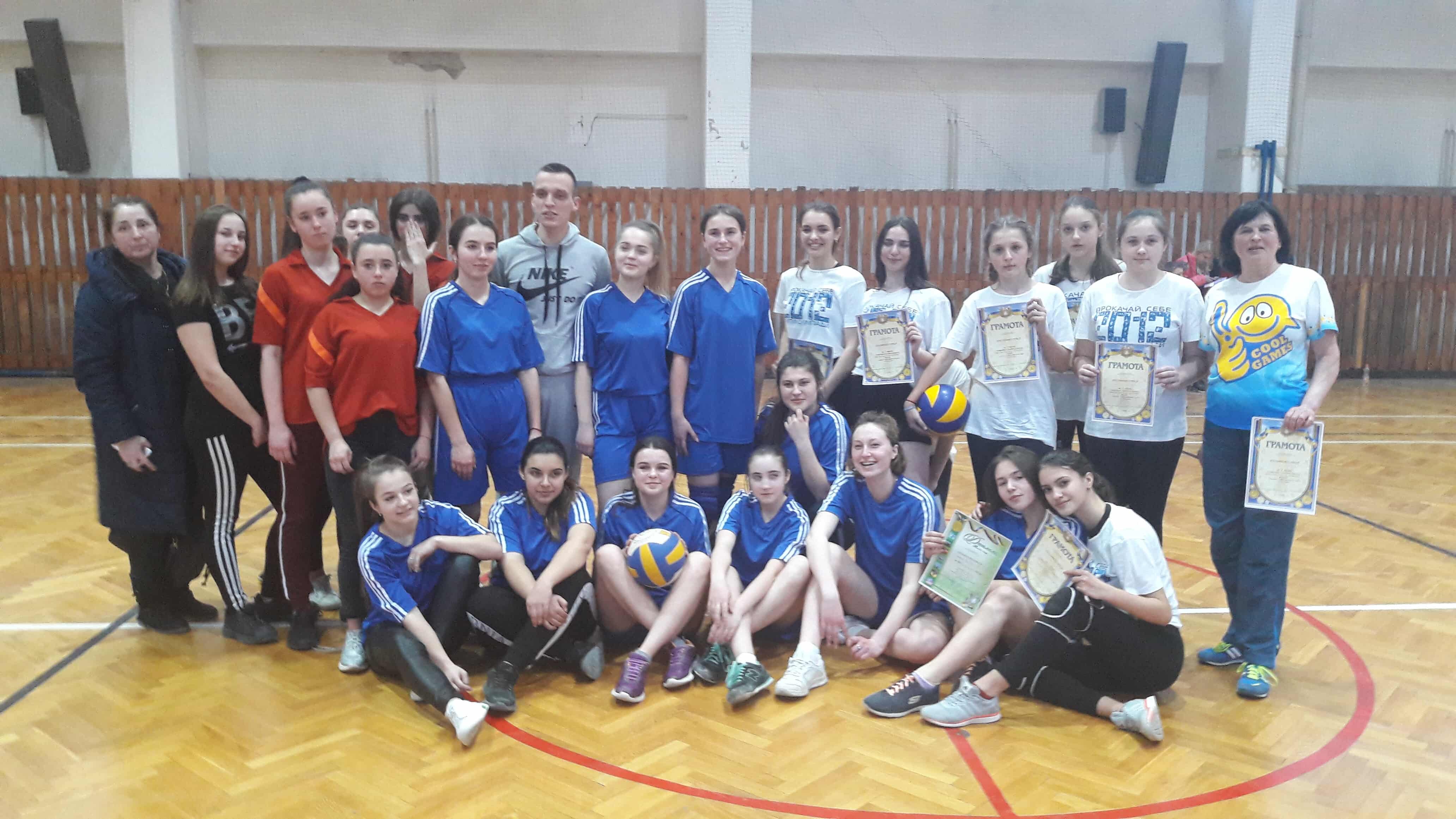 Фінал турніру з волейболу серед дівчат у рамках спартакіади серед учнівської молоді міста Ужгорода