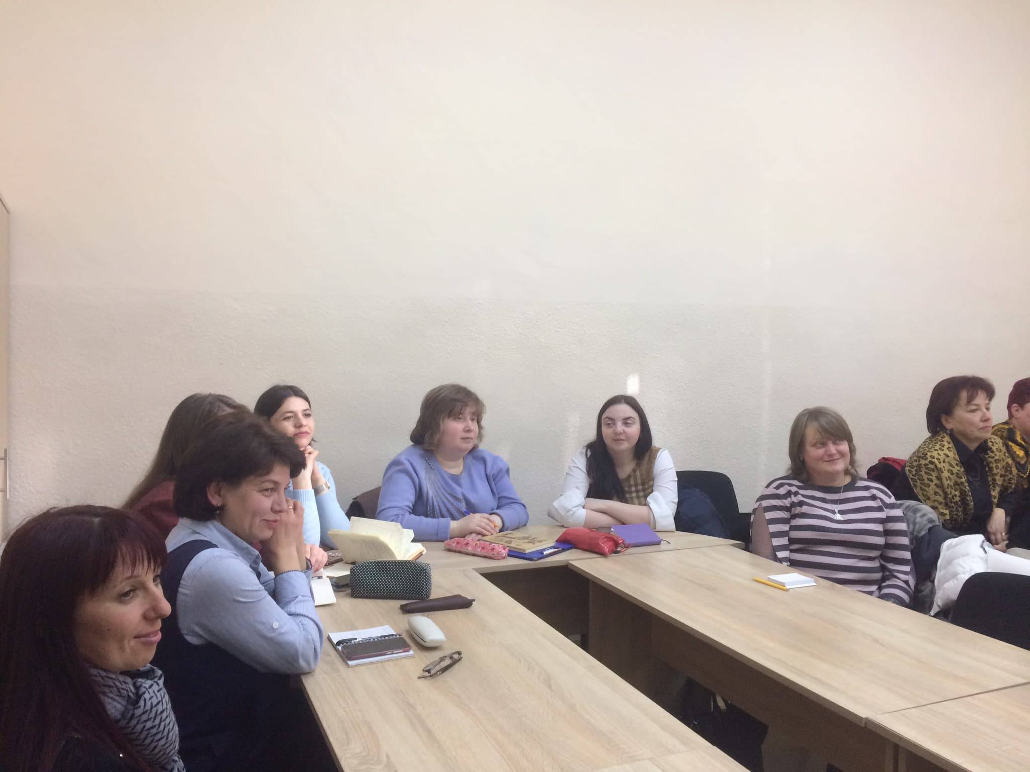 Засідання вчителів української мови і літератури закладів середньої освіти міста Ужгорода