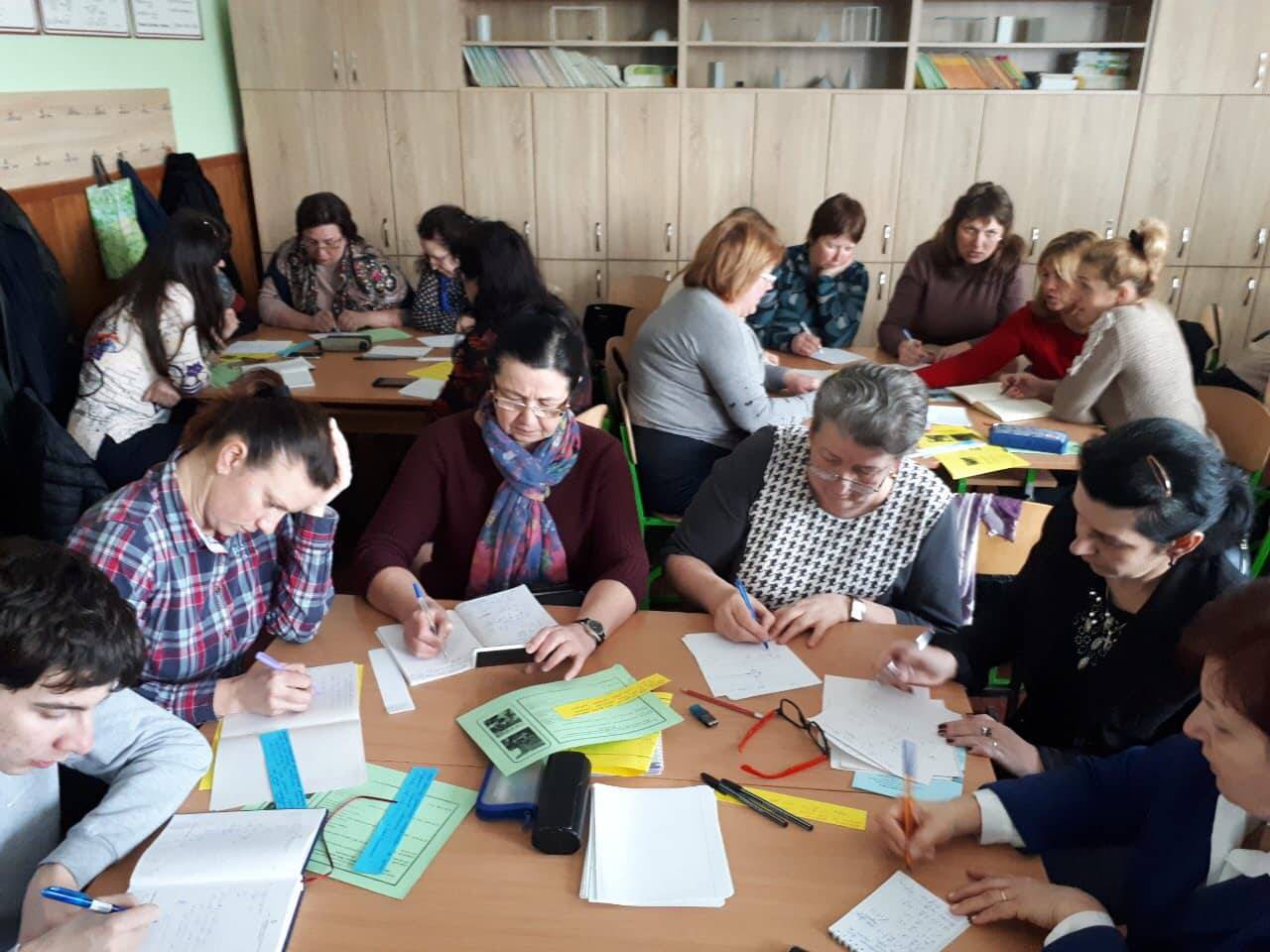 Тренінг для вчителів математики освітніх закладів міста Ужгорода