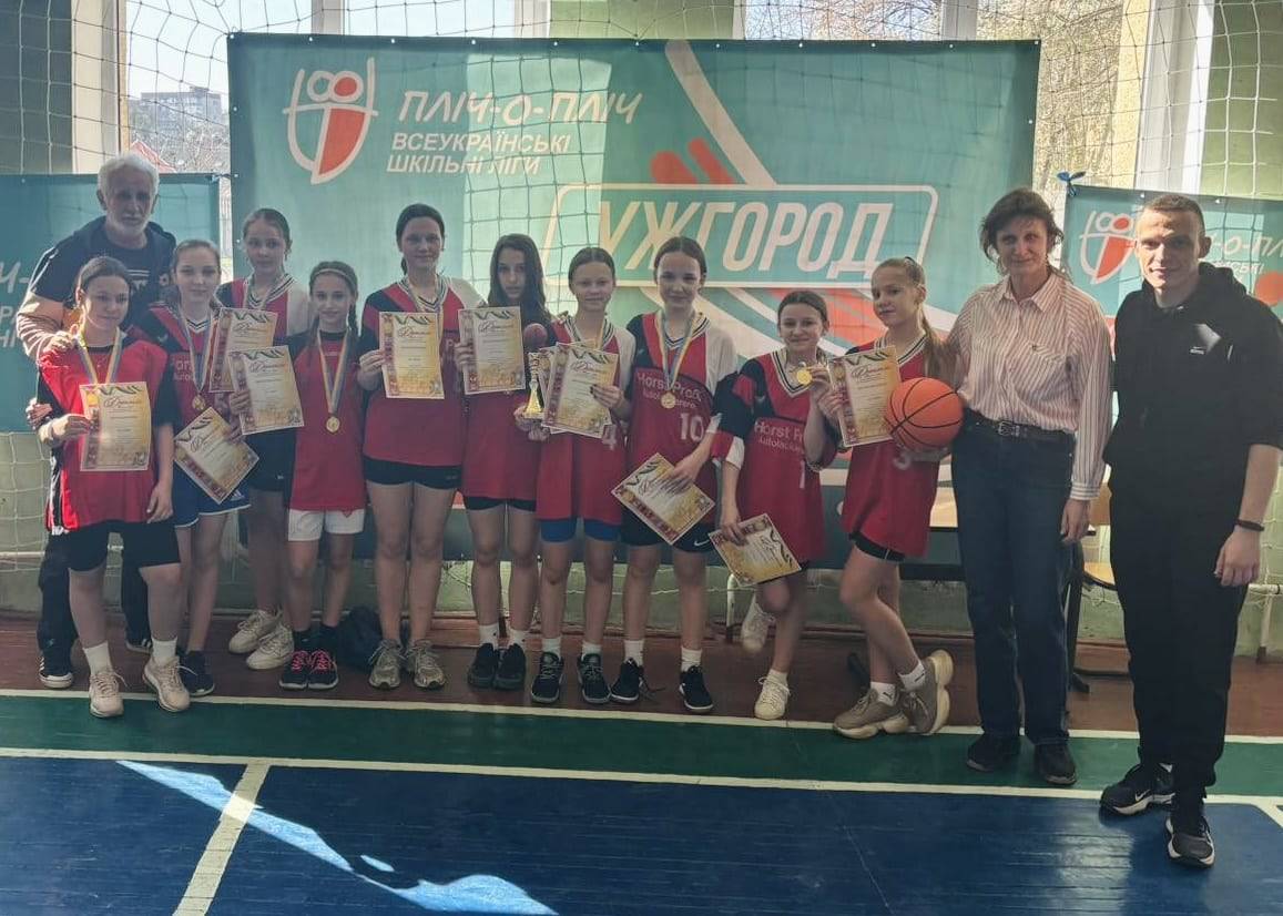 Обрано переможців 2 етапу (міського) «Пліч-о-пліч всеукраїнські шкільні ліги» з баскетболу серед дівчат