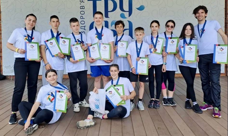 Ужгородські школярі – серед найкращих на Всеукраїнському заході «Швидше, вище, сильніше – разом!»