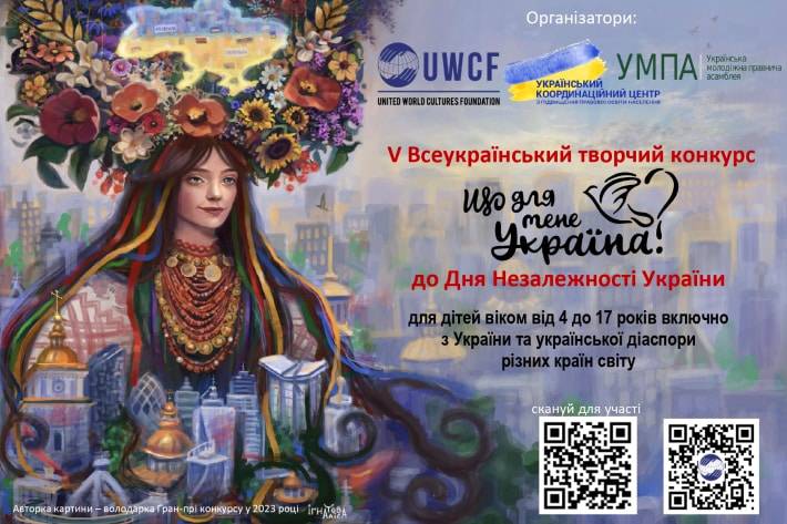 Запрошуємо до участі у V Всеукраїнському творчому конкурсі «Що для мене Україна?»