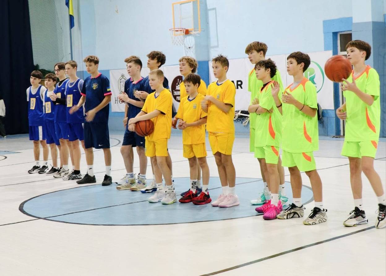 Фінальні змагання з баскетболу 3х3 серед учнів 5-9 класів