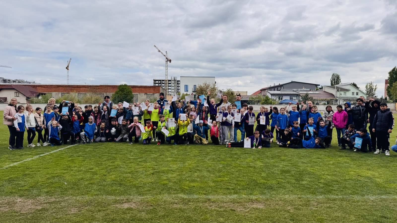 Відбулися змагання з дитячої легкої атлетики 