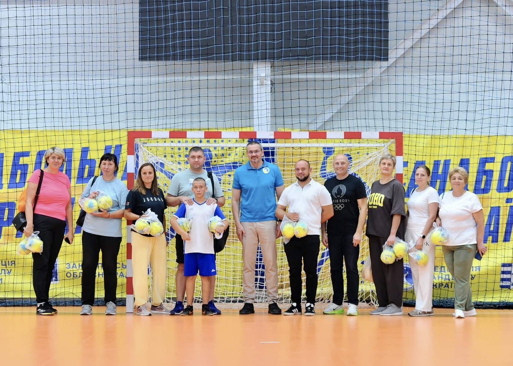 В Ужгороді відбулися спортивно-освітні заходи «Active School Games: Handball»